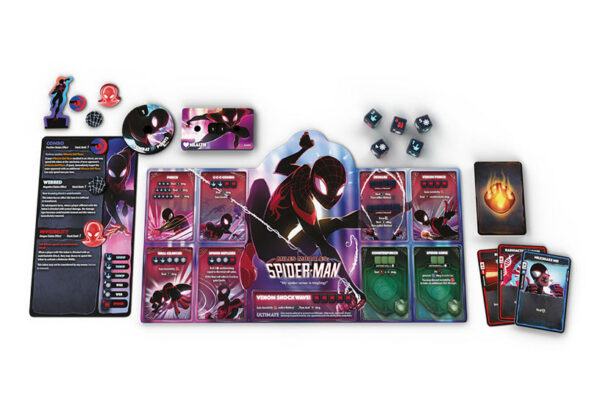 Marvel Dice Throne 4-Hero Box Scarlet Witch, Thor, Loki, Spider-Man