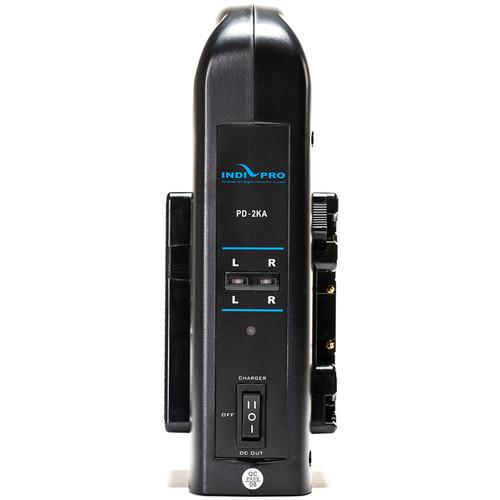 2x Micro-Series 98Wh Gold Mount Li-Ion Batteries and Dual Gold-Mount Battery Charger Kit