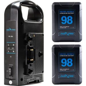 2x-micro-series-98wh-gold-mount-li-ion-batteries-and-dual-gold-mount-battery-charger-kit-941010.jpg 2x Micro-Series 98Wh Gold Mount Li-Ion Batteries and Dual Gold-Mount Battery Charger Kit