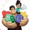 40bb1e9b-0af2-4724-8513-ee13a2ac00bb.jpg D-STAGE WRECK IT RALPH 2 RALPH WITH VANELLOPE