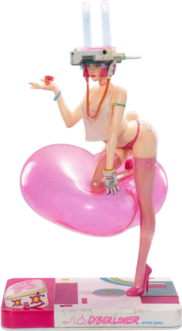 Cyberlover: Pink Statue