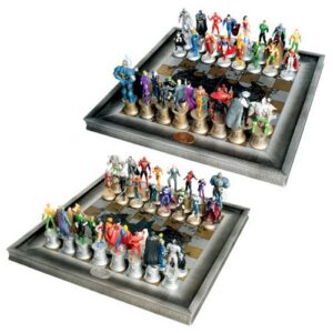 batman-chess.jpg DC Comics Complete Justice League Chess Set