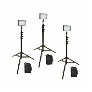 bcs-fp540kb.jpg Bescor Three Point FP180 Studio Light & Battery Kit