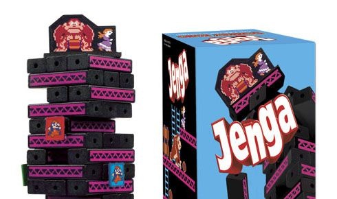 dims.jpg Jenga Donkey Kong - Collector's Edition