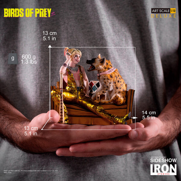Harley Quinn & Bruce Deluxe 1:10 Scale Statue