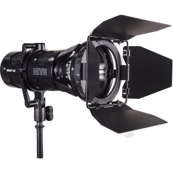 hive_lighting_hivewls1ckit_wasp_100_c_led_spot_1287662.jpg Hive Lighting Wasp 100-C LED Spot 3 Light Kit with 3 Stands and Case (Custom Foam)