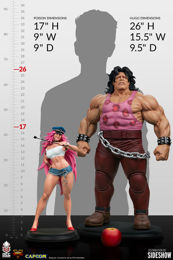 Mad Gear Exclusive Hugo and Poison Set Statue