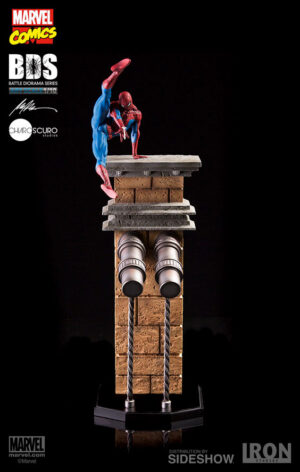 marvel-spider-man-statue-iron-studios-903431-06.jpg Spider-Man Raphael Albuquerque Art Scale 1:10 Battle Diorama Series - Statue