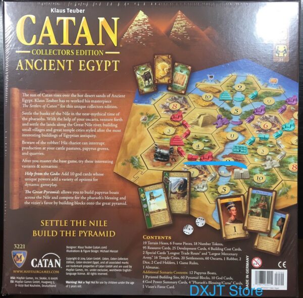 Settlers of Catan Ancient Egypt