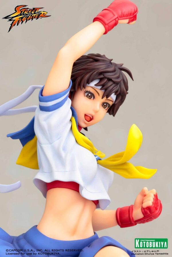 STREET FIGHTER SAKURA BISHOUJO STATUE