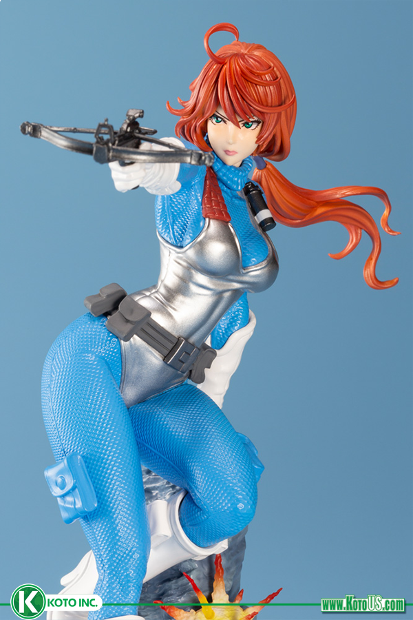 G.I.JOE SCARLETT SKY BLUE COLOR BISHOUJO