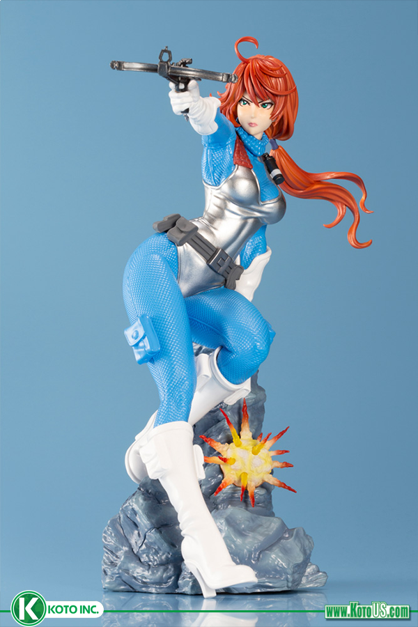 G.I.JOE SCARLETT SKY BLUE COLOR BISHOUJO