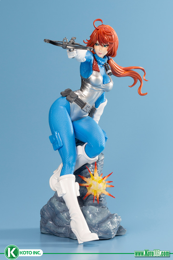 G.I.JOE SCARLETT SKY BLUE COLOR BISHOUJO