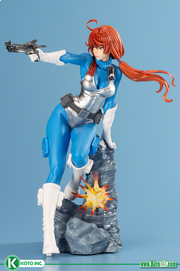G.I.JOE SCARLETT SKY BLUE COLOR BISHOUJO