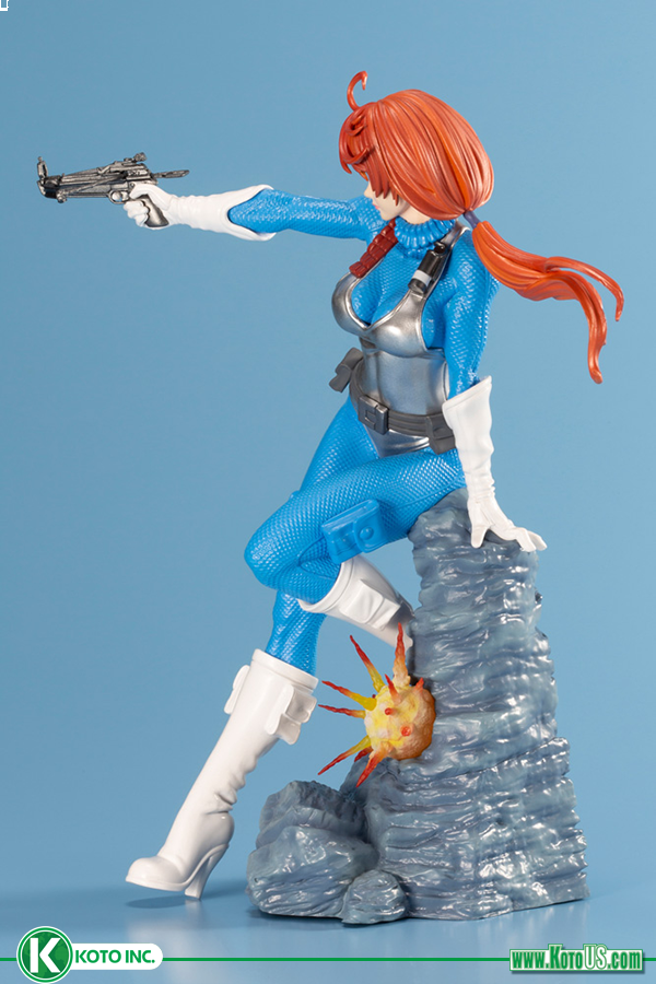 G.I.JOE SCARLETT SKY BLUE COLOR BISHOUJO