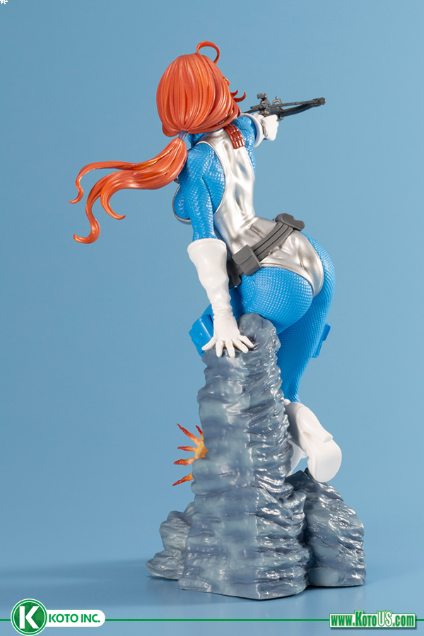 G.I.JOE SCARLETT SKY BLUE COLOR BISHOUJO