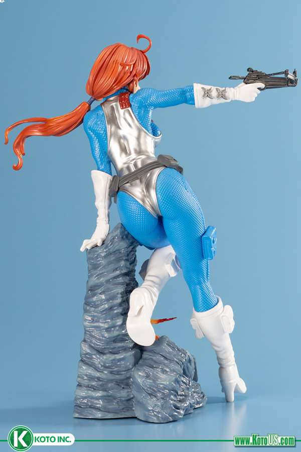 G.I.JOE SCARLETT SKY BLUE COLOR BISHOUJO