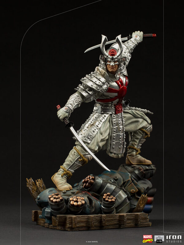 Silver Samurai 1:10 Scale Statue