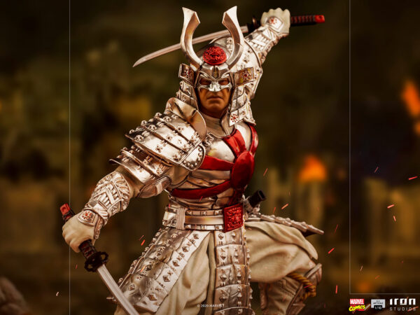 Silver Samurai 1:10 Scale Statue