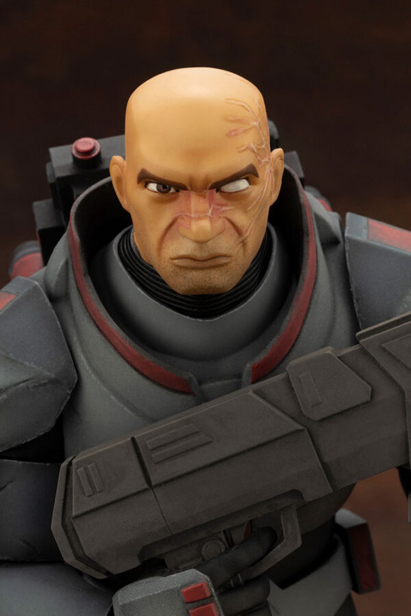 The Bad Batch Wrecker Statue