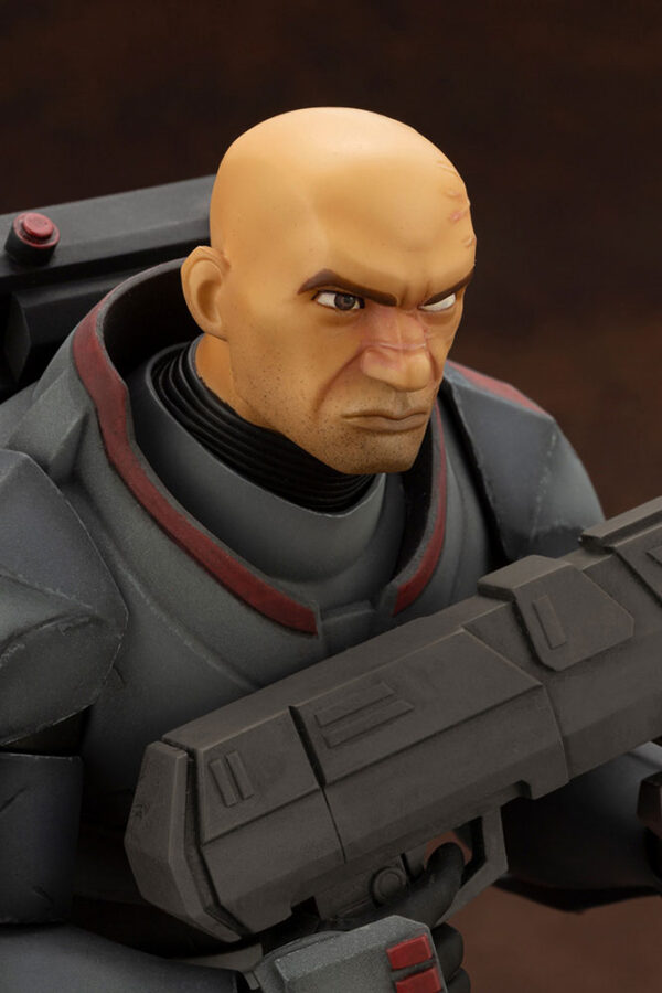 The Bad Batch Wrecker Statue