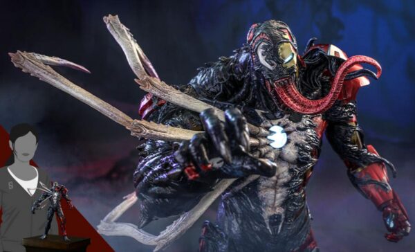 Venomized Iron Man Sixth Scale Figure