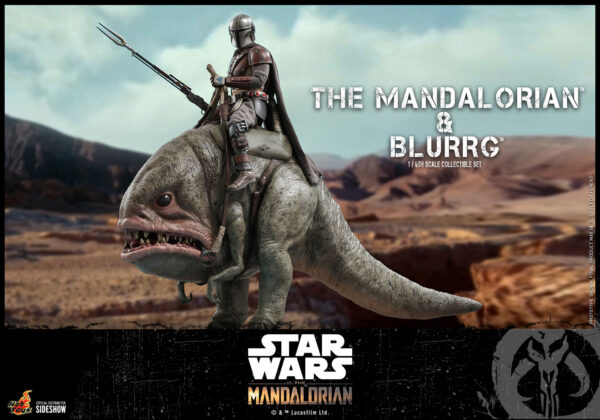 Mandalorian & Blurrg Sixth Scale Figure Set