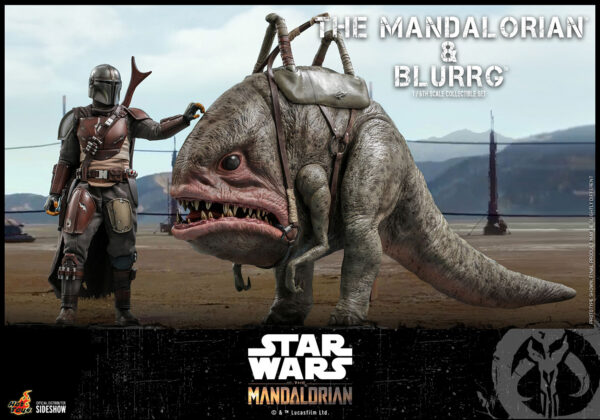 Mandalorian & Blurrg Sixth Scale Figure Set