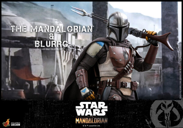 Mandalorian & Blurrg Sixth Scale Figure Set
