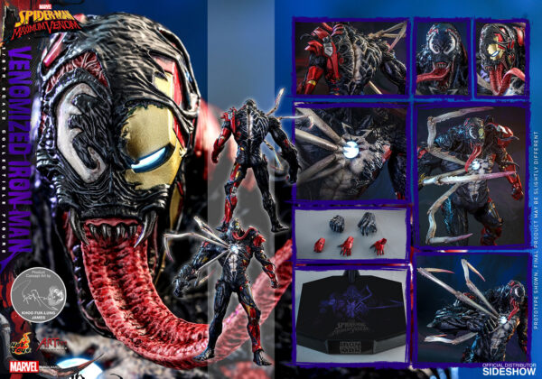 Venomized Iron Man Sixth Scale Figure