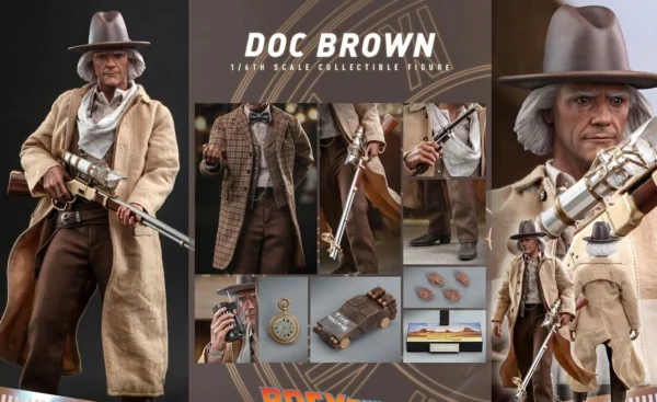 Doc Brown Sixth Scale Figure