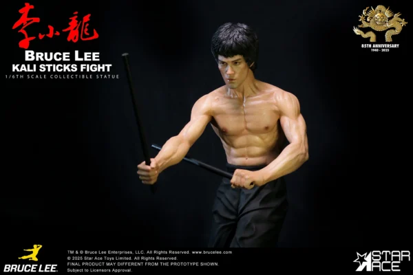 Bruce Lee (Kali Sticks Fight) Deluxe Statues Star Ace Toys Ltd.