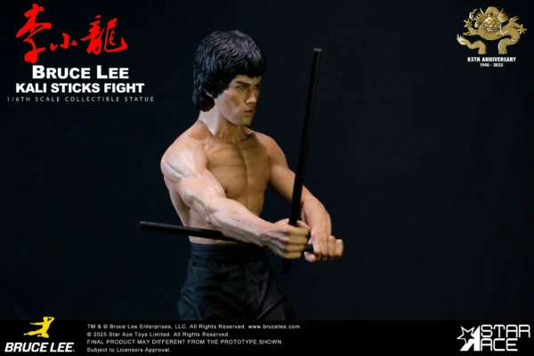 Bruce Lee (Kali Sticks Fight) Deluxe Statues Star Ace Toys Ltd.